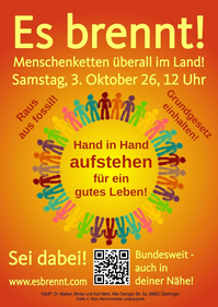 Es brennt Flyer Es brennt